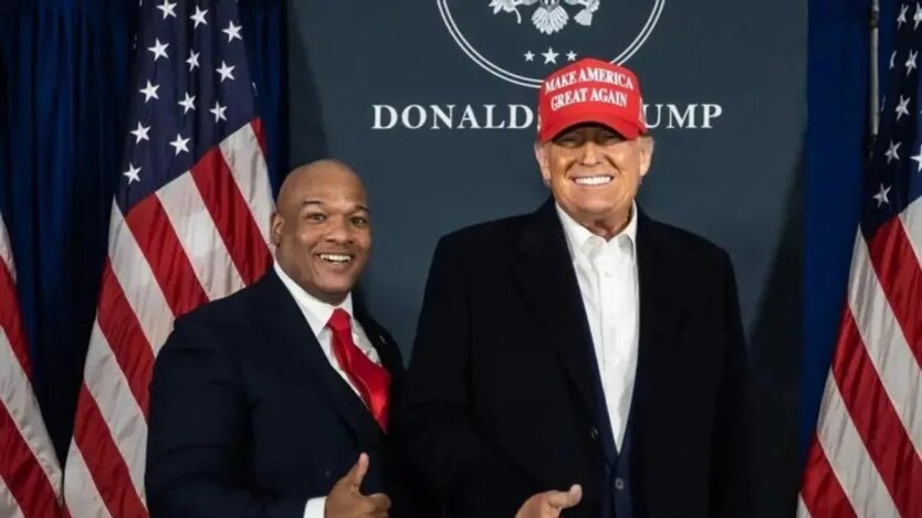 Марк Бернс и Дональд Трамп