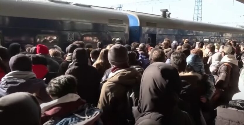 Эвакуация из Киева, переселенцы, помощь переселенцам