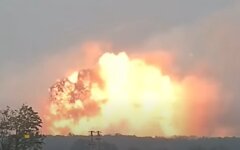 Взрыв на складе боеприпасов, Попасная, ВСУ