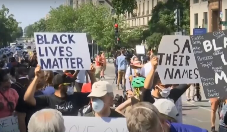 Протесты в США