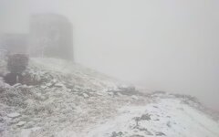 Снег в Карпатах