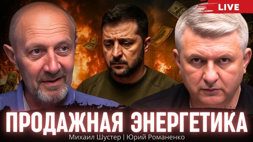 Михаил Шустер и Юрйи Романенко