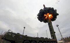 Пуск ракеты-носителя ядерного оружия "Ярс"