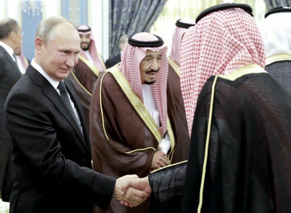 Путин в Саудовской Аравии