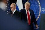 Путін та Дональд Трамп