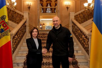 Майя Санду и Денис Шмыгаль