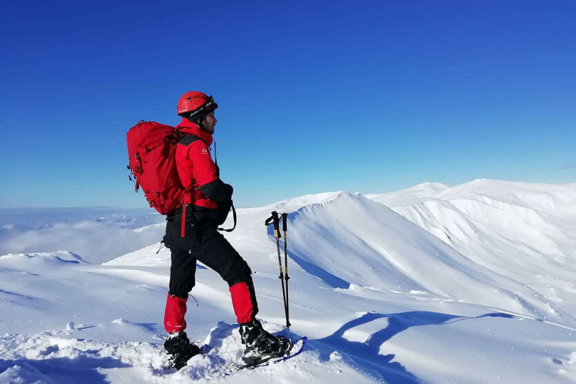 Рятувальник в горах