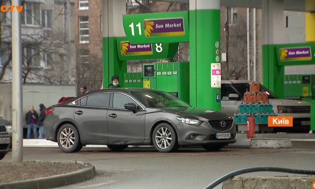 Бензин в Украине, цены на бензин, крупные сети АЗС