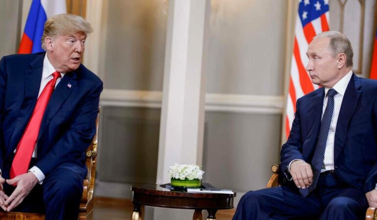 Владимир Путин Дональд Трамп 2