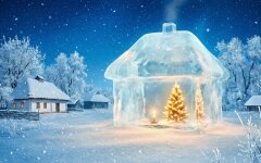 Морозы на Рождество в Украине