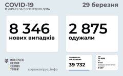 Статистика по коронавирусу на 29 марта