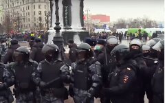 Протесты в России, Митинг в Москве, Алексей Навальный, Протест против Путина