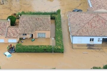 наводнение во франции