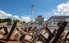 Майдан Незалежності. Київ. Україна. Війна 2022