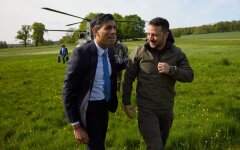 Ріші Сунак та Володимир Зеленський / Фото: Телеграм лідера України