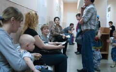 очередь в поликлинике