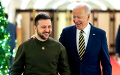 Президенты Владимир Зеленский и Джо Байден