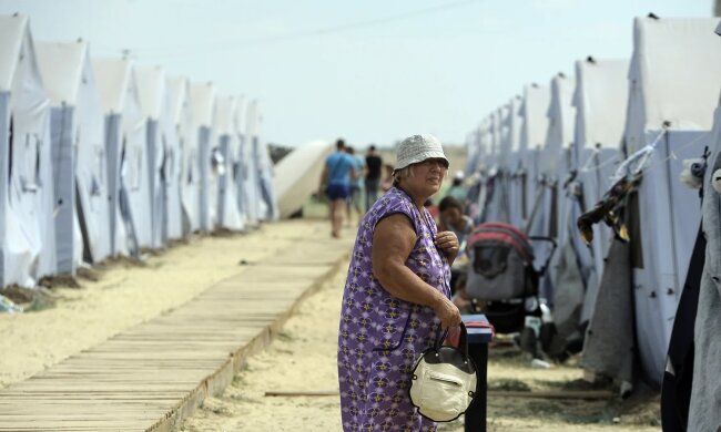 Помощь переселенцам / Фото: rte.ie