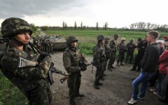 Украинская армия под Славянском