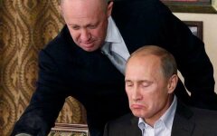 Евгений Пригожин и Владимир Путин