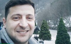 Владимир Зеленский в Буковеле
