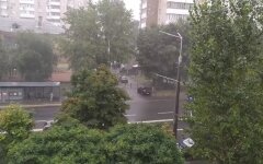 Ливень в Киеве, затопленные дома, сильный ветер