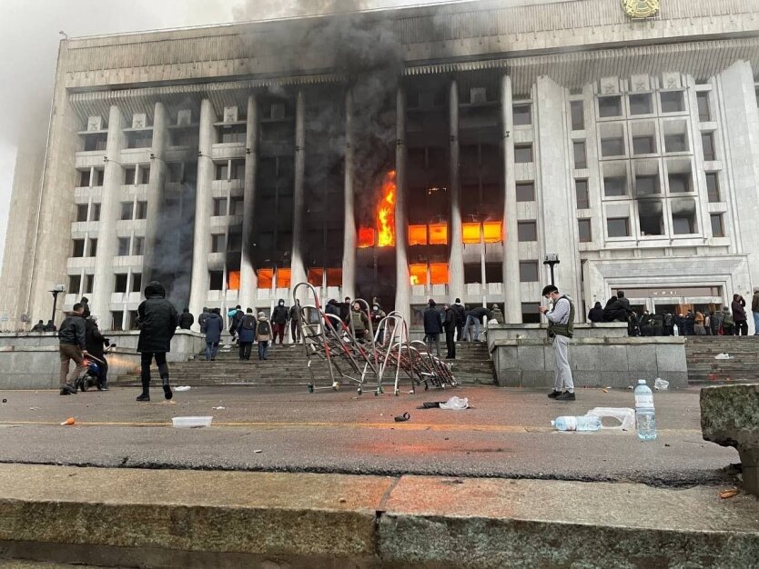 Протесты в Казахстане, Алмата