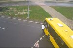 ДТП в Киеве, автобус, сбил пешехода