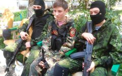 подростки в армии ДНР