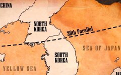 Південна та Північна Кореї, 38 паралель