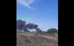 Геническ, удар по оккупантам