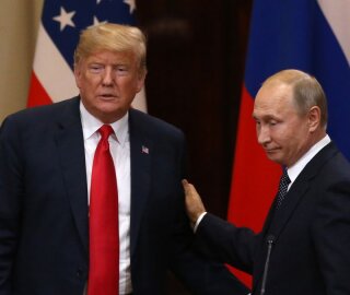 Дональд Трамп и Владимир Путин / Фото: Getty Images