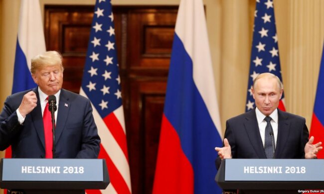 трамп путин хельсинки