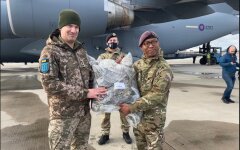 Военная помощь Украине от Великобритании, Борисполь