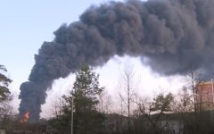 Пожар в России, брянская область, халтурино, воинская часть