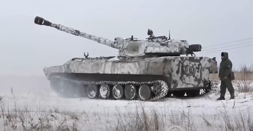 2С1 "Гвоздика", танки, Донецк, война на Донбассе