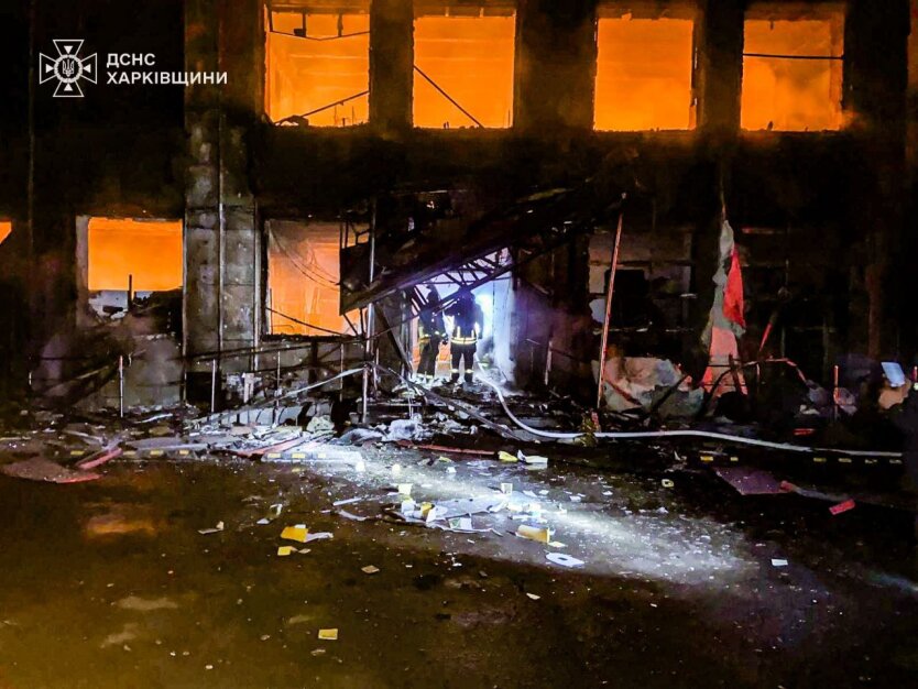 Удар по Харькову