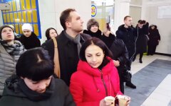 Украина в феврале