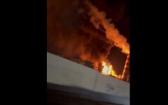 Пожар на НПЗ в Туапсе