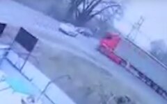 под киевом фура сбила авто