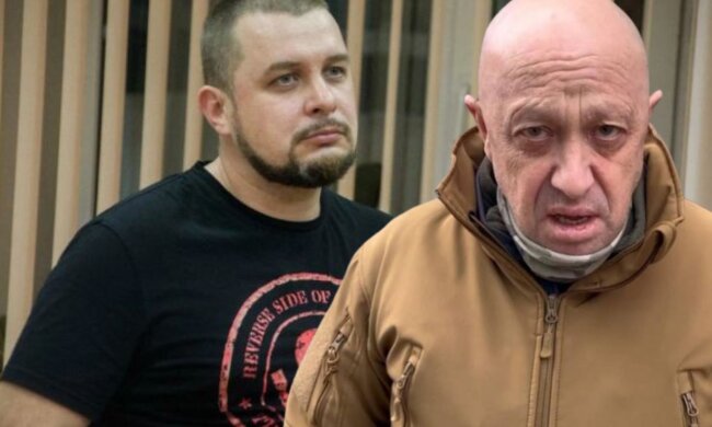 Владлен Татарский и Евгений Пригожин, коллаж