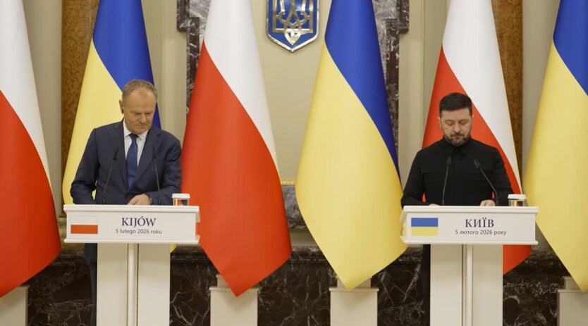 Володимир Зеленський та Дональд Туск