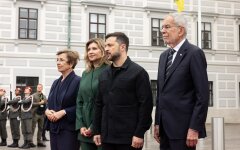 Владимир Зеленский и Александр Ван дер Беллен