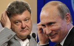 Петр Порошенко Владимир Путин