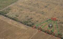 танки боевиков аэроразведка