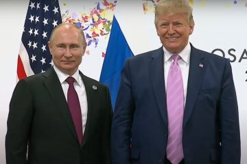 Дональд Трамп и Владимир Путин,Саммит "Большой семерки",Саммит G7