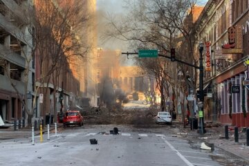 Мощный взрыв в Нэшвилле был преднамеренным, - полиция