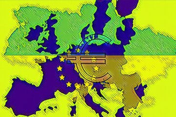Украина и ЕС, коллаж