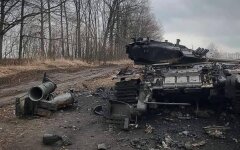 Уничтоженная техника оккупантов