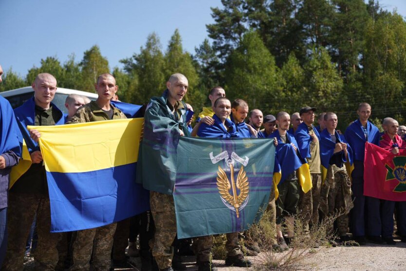 Обмін полоненими / Фото: Телеграм Зеленського